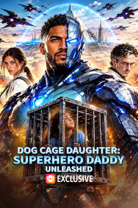 Poster ng Dog Cage Daughter: Superhero Daddy Unleashed