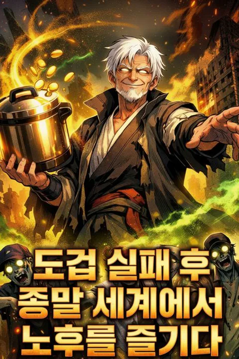 도겁 실패 후 종말 세계에서 노후를 즐기다 포스터