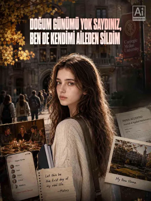 Doğum Günümü Yok Saydınız, Ben de Kendimi Aileden Sildim afişi
