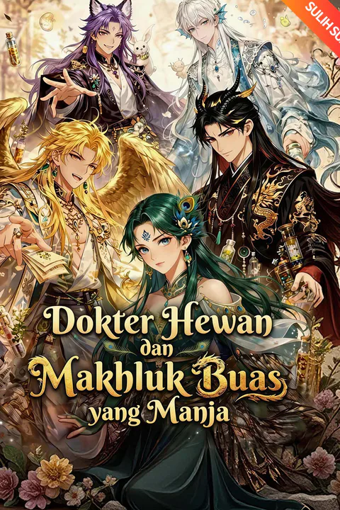 Poster Dokter Hewan dan Makhluk Buas yang Manja (Sulih Suara)