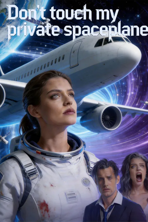 Don't touch my private spaceplane poster
