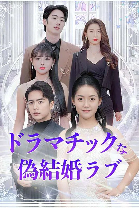 ドラマチックな偽結婚ラブのポスター
