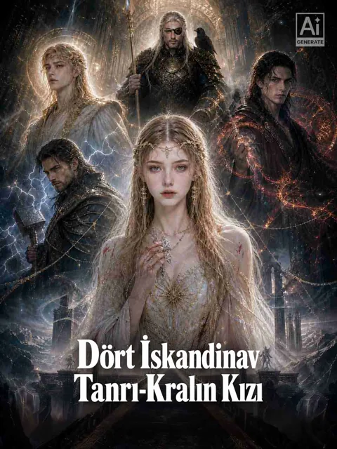 Dört İskandinav Tanrı-Kralın Kızı afişi