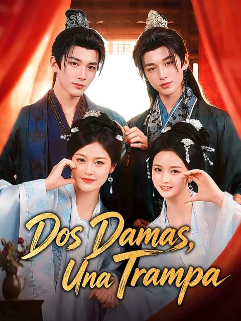 Póster de Dos Damas, Una Trampa