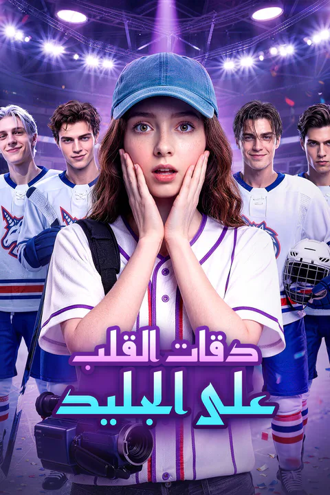 ملصق دقات القلب على الجليد