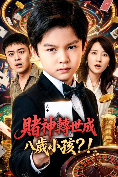 《賭神轉世成八歲小孩？！》海報