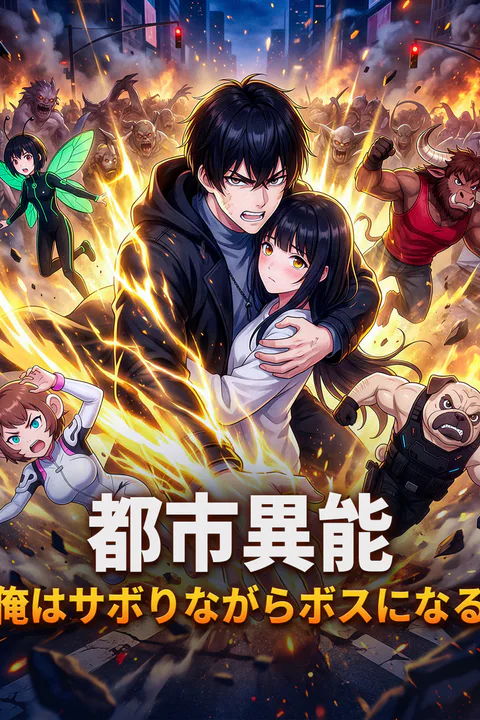 都市異能、俺はサボりながらボスになるのポスター