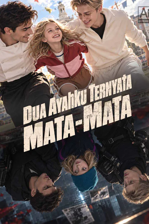 Poster Dua Ayahku Ternyata Mata-Mata