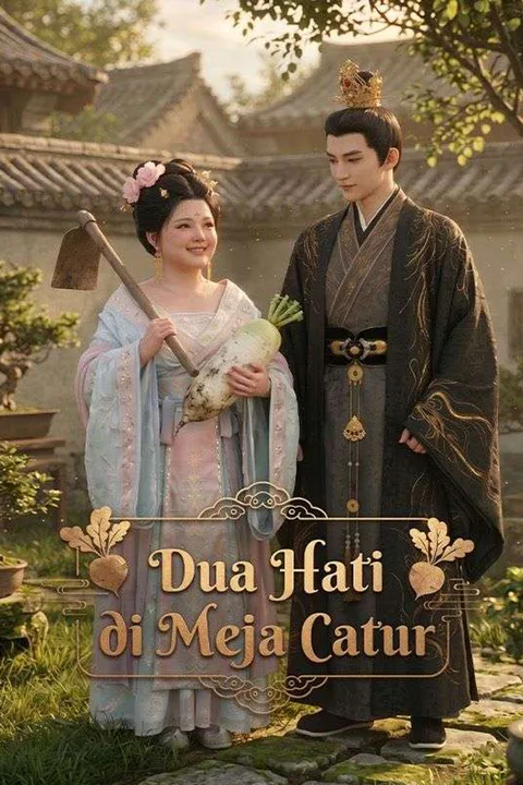 Poster Dua Hati di Meja Catur