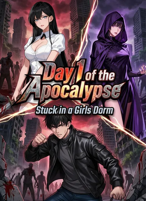 [Dubbed] Day 1 of the Apocalypse Stuck in a Girls Dorm poster