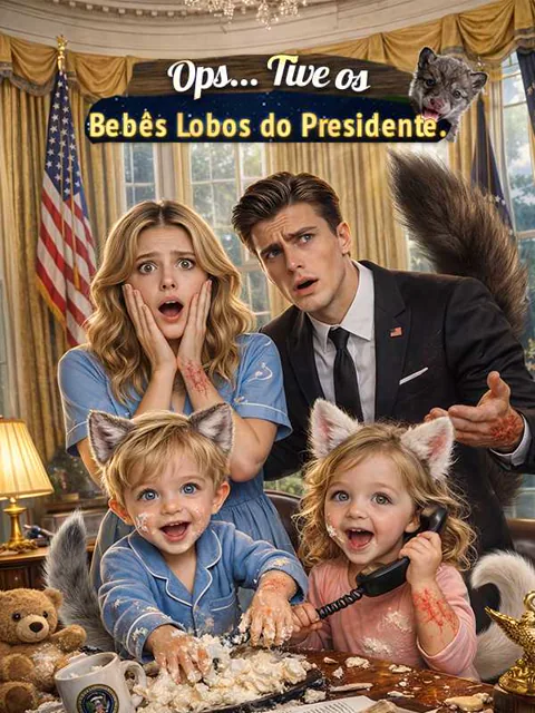 Pôster de (Dublado) Ops... Tive os Bebês Lobos do Presidente.