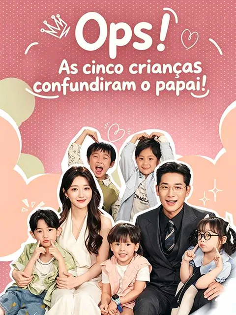 Pôster de Ops! As cinco crianças confundiram o papai!