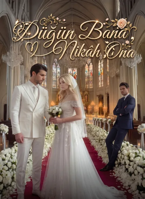 Düğün Bana, Nikâh Ona afişi