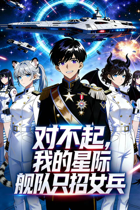 《对不起，我的星际舰队只招女兵》海报