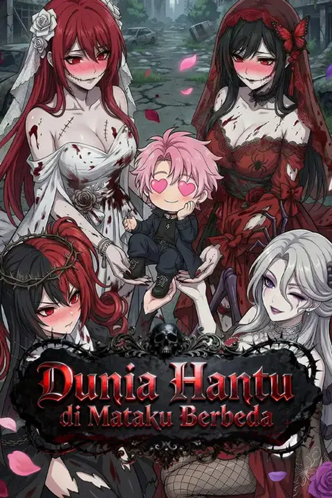 Poster Dunia Hantu di Mataku Berbeda
