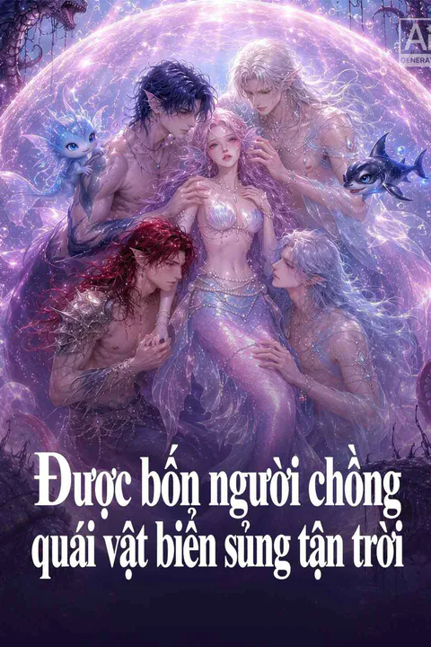 Poster Được bốn người chồng quái vật biển sủng tận trời