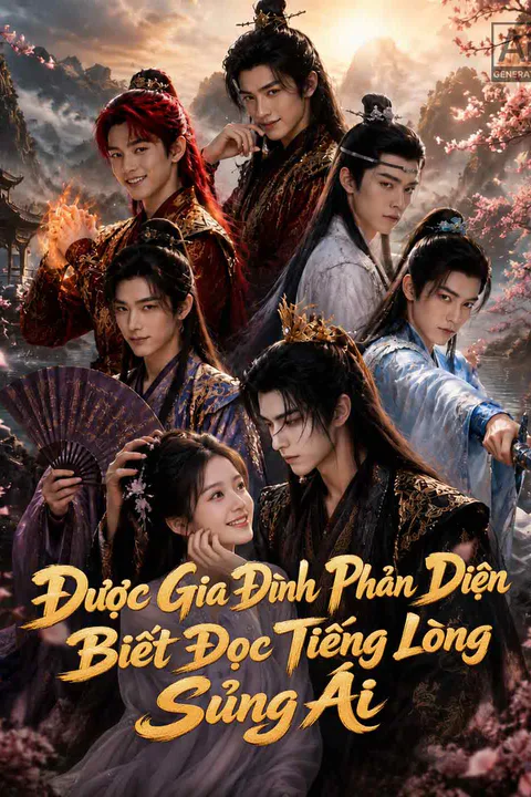 Poster Được Gia Đình Phản Diện Biết Đọc Tiếng Lòng Sủng Ái