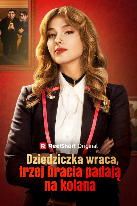 Dziedziczka wraca, trzej bracia padają na kolana – plakat