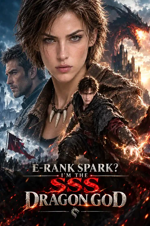 E-Rank? No, I'm SSS-Rank Dragon God poster