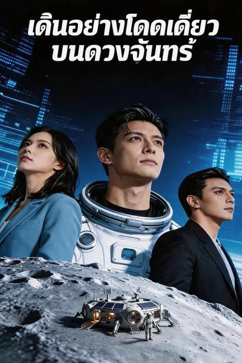 โปสเตอร์ เดินอย่างโดดเดี่ยวบนดวงจันทร์