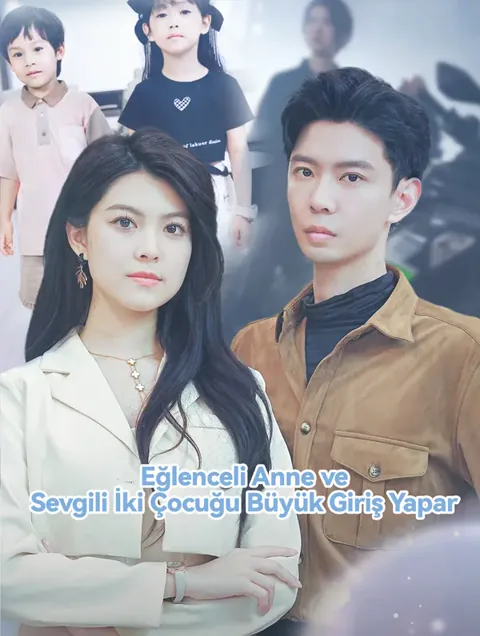 Eğlenceli Anne ve Sevgili İki Çocuğu Büyük Giriş Yapar afişi