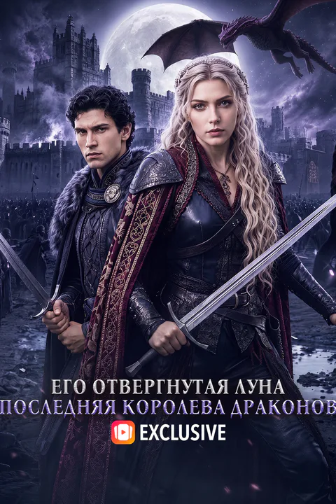 Постер «Его Отвергнутая Луна Последняя Королева Драконов»