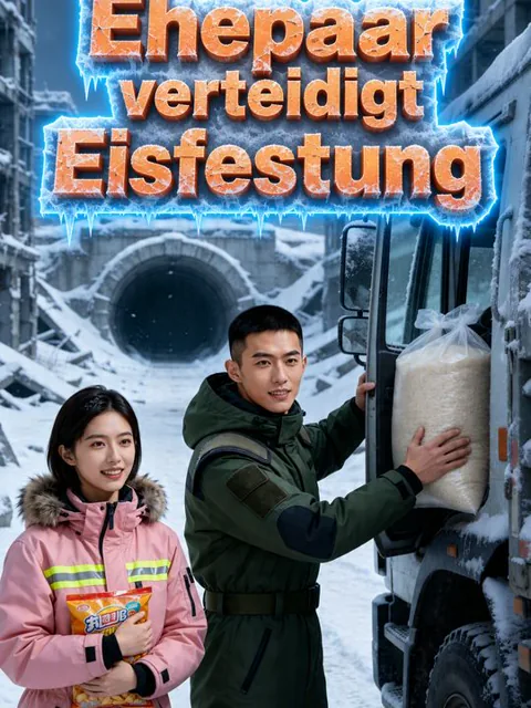 Poster von Ehepaar verteidigt Eisfestung