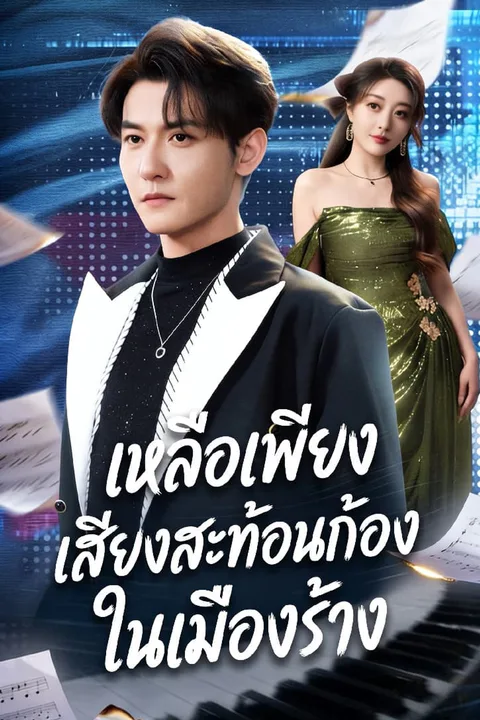 โปสเตอร์ เหลือเพียงเสียงสะท้อนก้องในเมืองร้าง