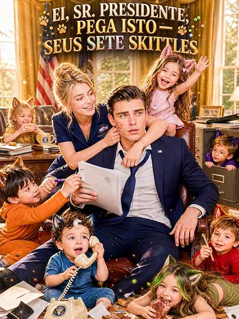 Pôster de Ei, Sr. Presidente, Pega Isto — Seus Sete Skittles
