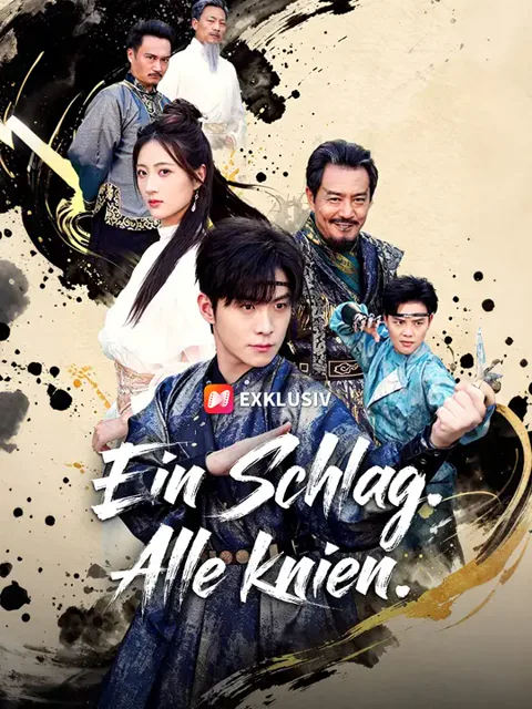 Poster von Ein Schlag. Alle knien.