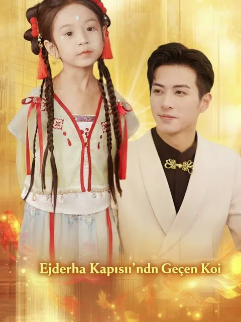 Ejderha Kapısı'ndan Geçen Koi afişi