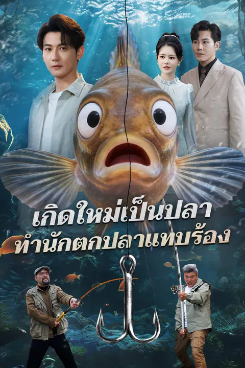 โปสเตอร์ เกิดใหม่เป็นปลา ทำนักตกปลาแทบร้อง