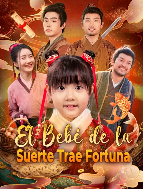 Póster de El Bebé de la Suerte Trae Fortuna(Doblado)