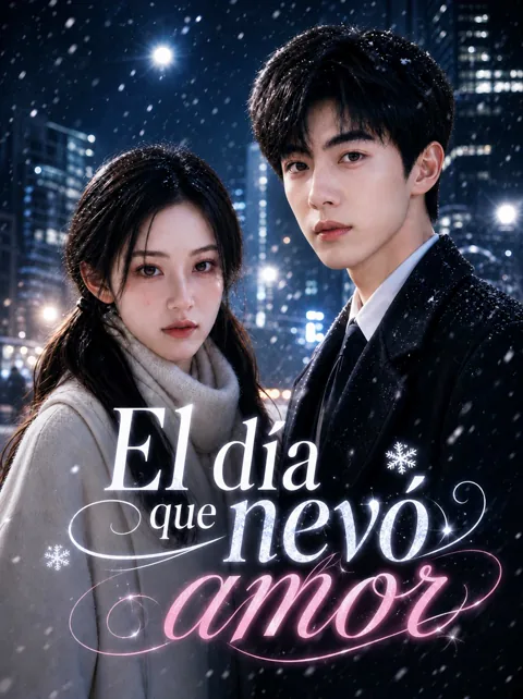 Póster de El día que nevó amor