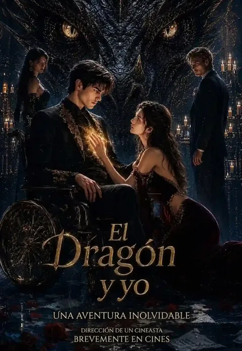 Póster de El dragón y yo