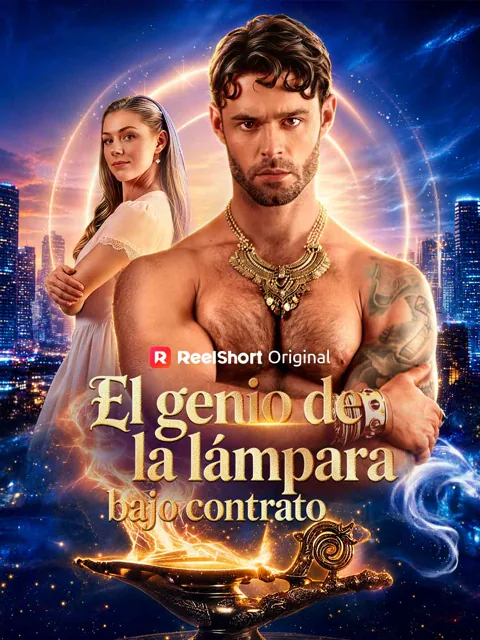 Póster de El genio de la lámpara bajo contrato
