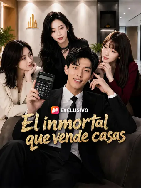 Póster de El inmortal que vende casas