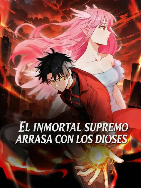 Póster de El inmortal supremo arrasa con los dioses