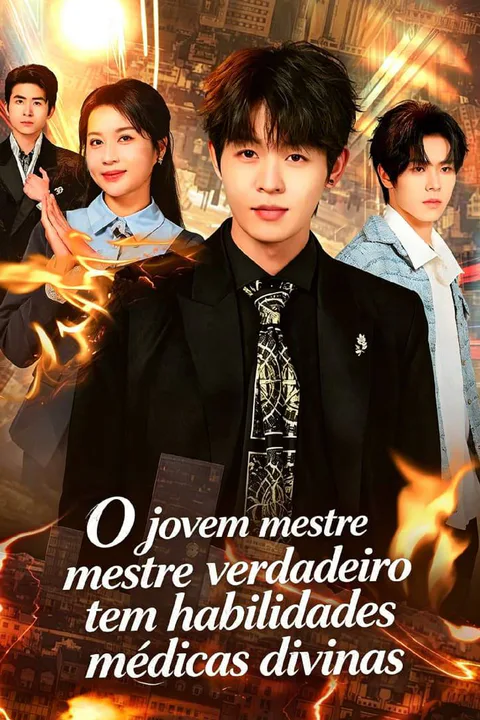 Póster de El joven maestro verdadero tiene una habilidad médica divina