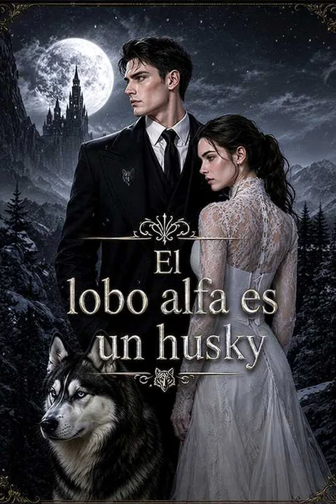 Póster de El lobo alfa es un husky