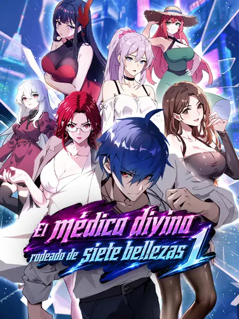 Póster de El médico divino rodeado de siete bellezas 1