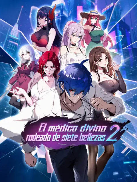 Póster de El médico divino rodeado de siete bellezas 2