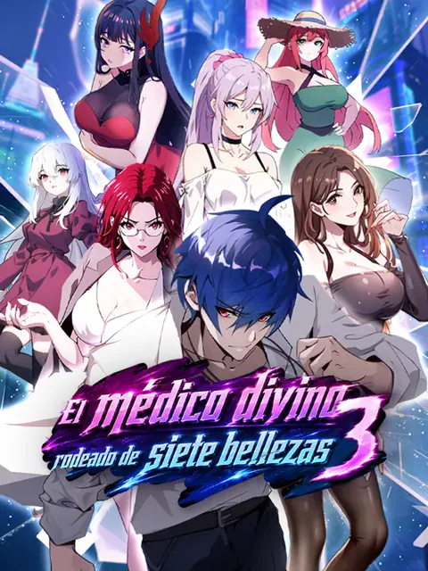 Póster de El médico divino rodeado de siete bellezas 3