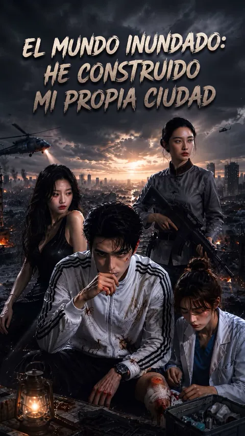 Póster de El mundo inundado: He construido mi propia ciudad