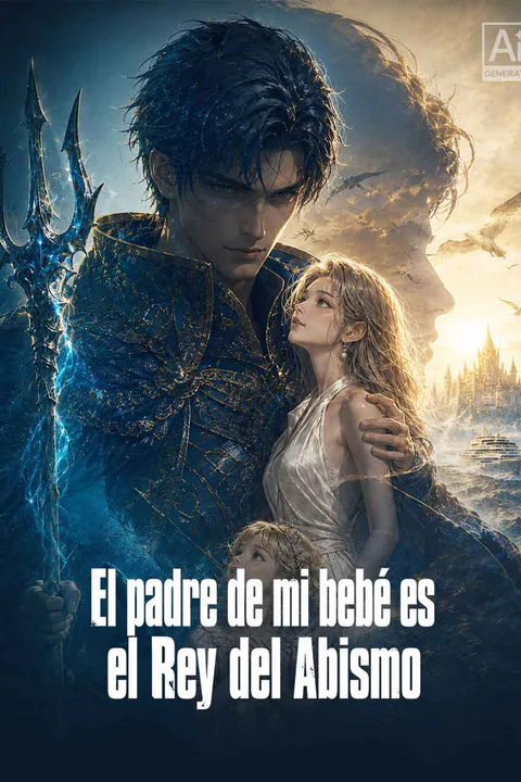 Póster de El padre de mi bebé es el Rey del Abismo