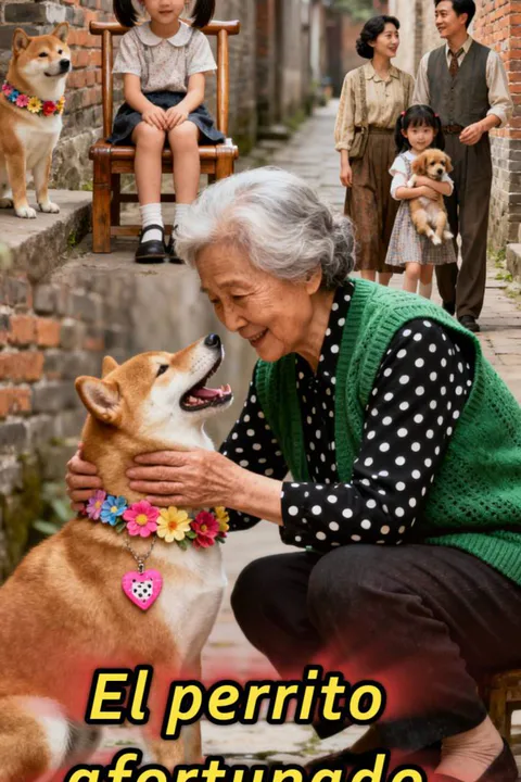 Póster de El perrito afortunado