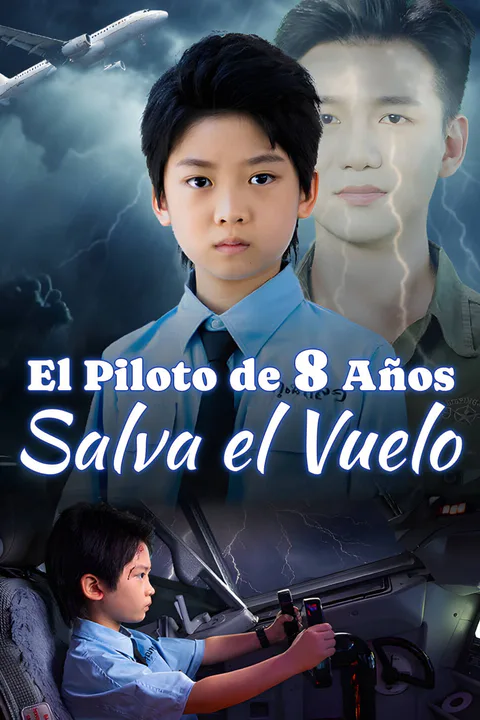 Póster de El Piloto de 8 Años Salva el Vuelo​