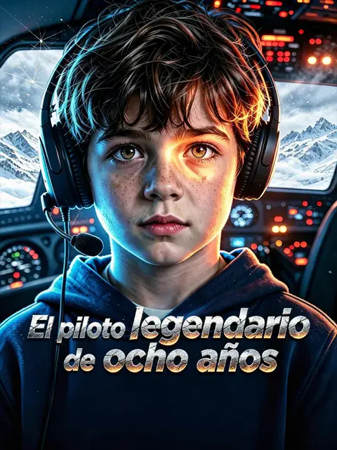 Póster de El piloto legendario de ocho años