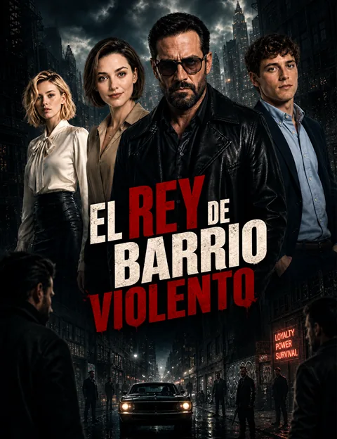 Póster de El rey de Barrio Violento