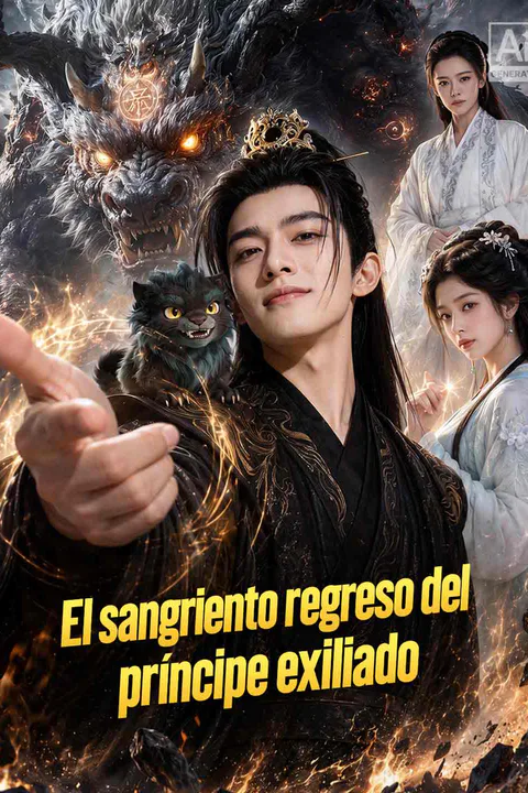 Póster de El sangriento regreso del príncipe exiliado